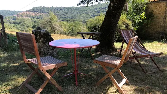 La chambre haute-terrasse