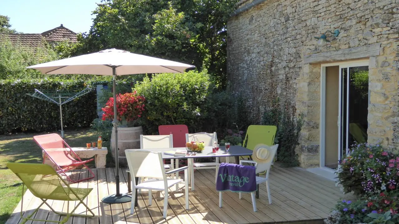 Le Clos de la Thèze - terrasse