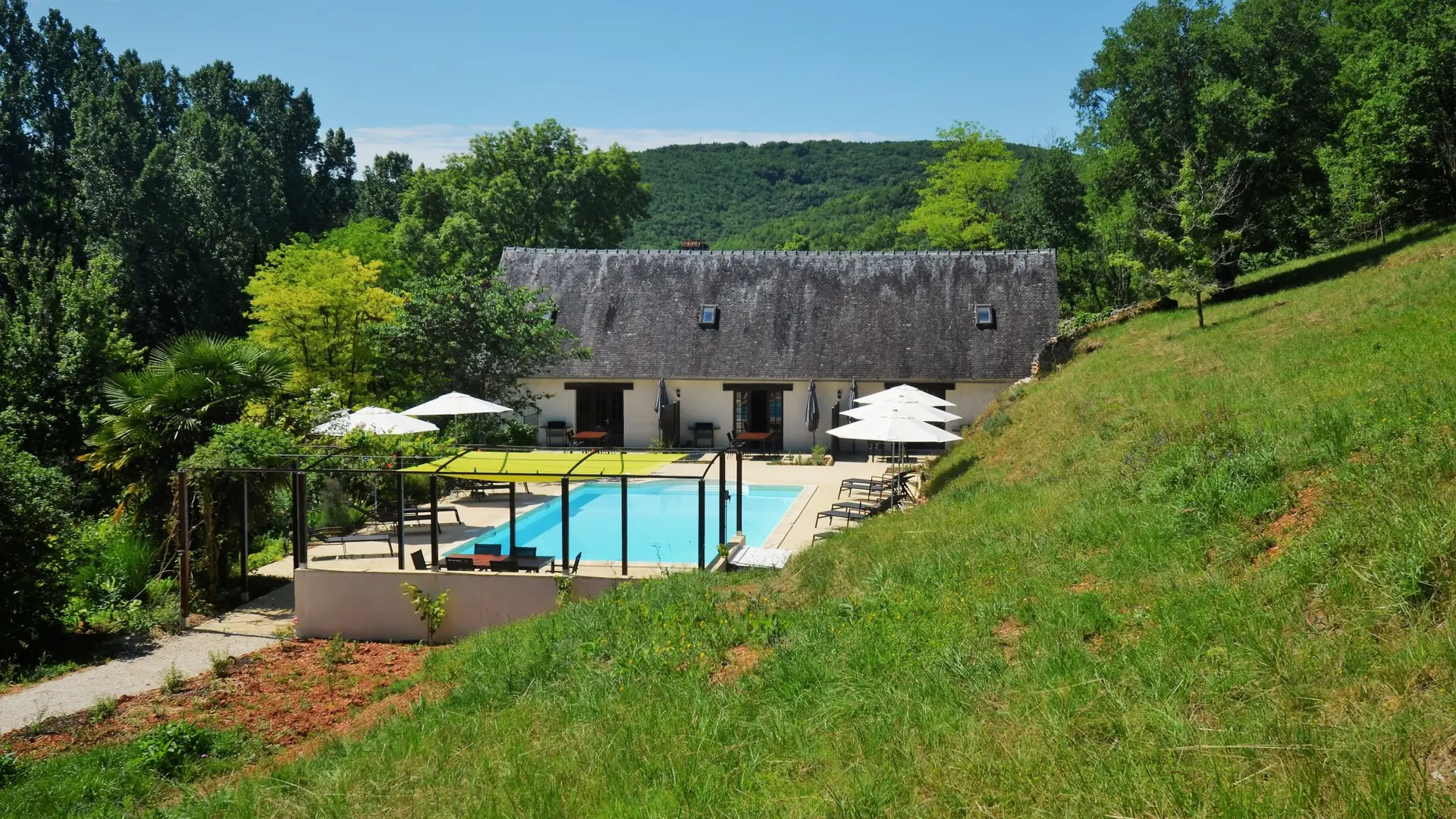 Le Manoir - Souillac - piscine