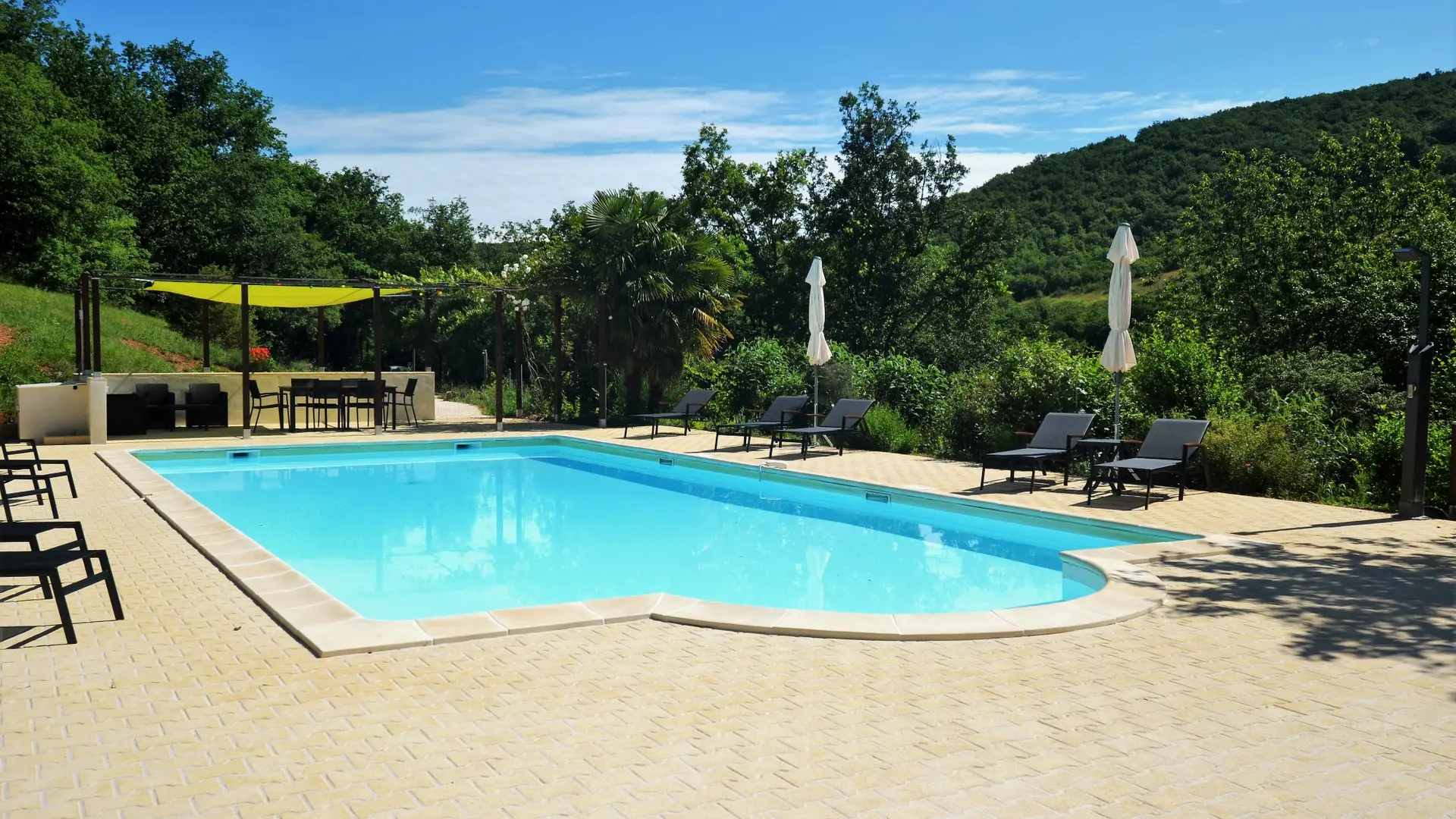 Le Manoir - Souillac - piscine