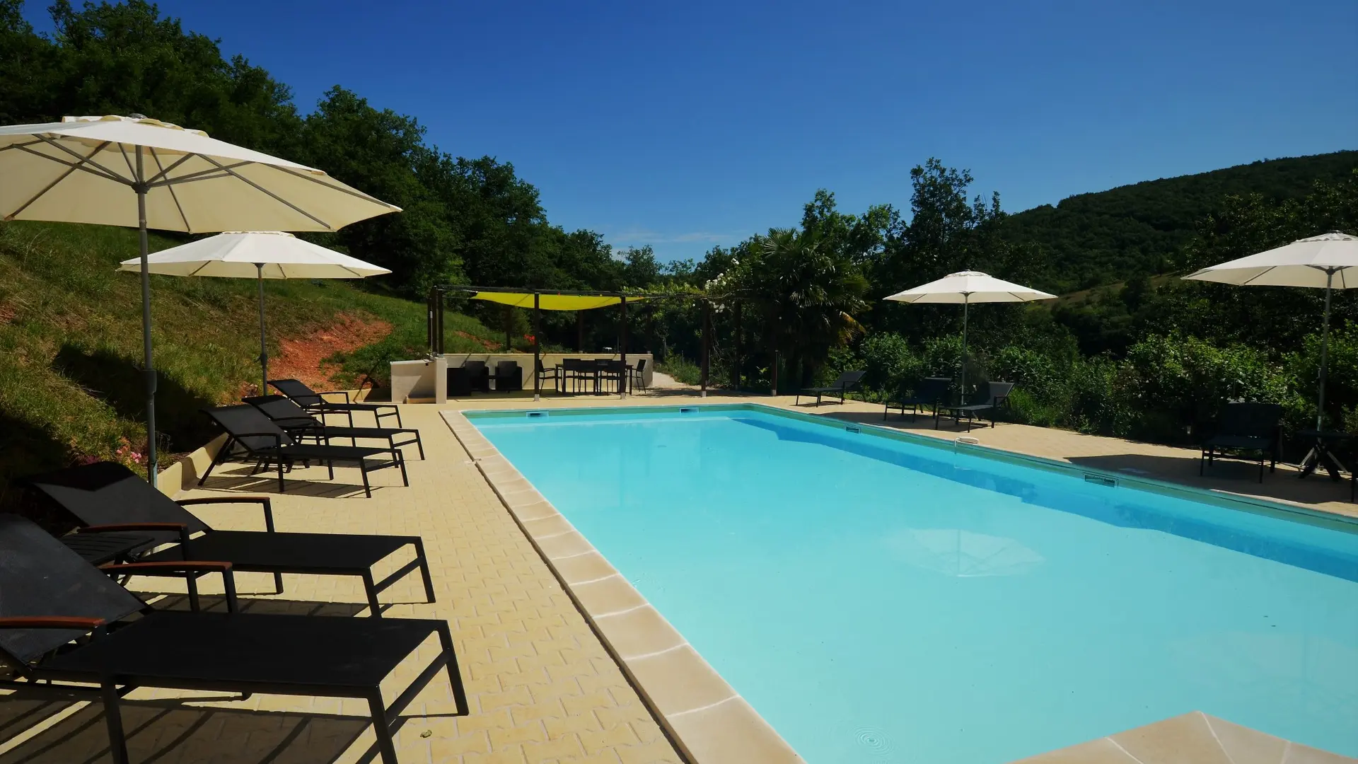 Le Manoir - Souillac - piscine