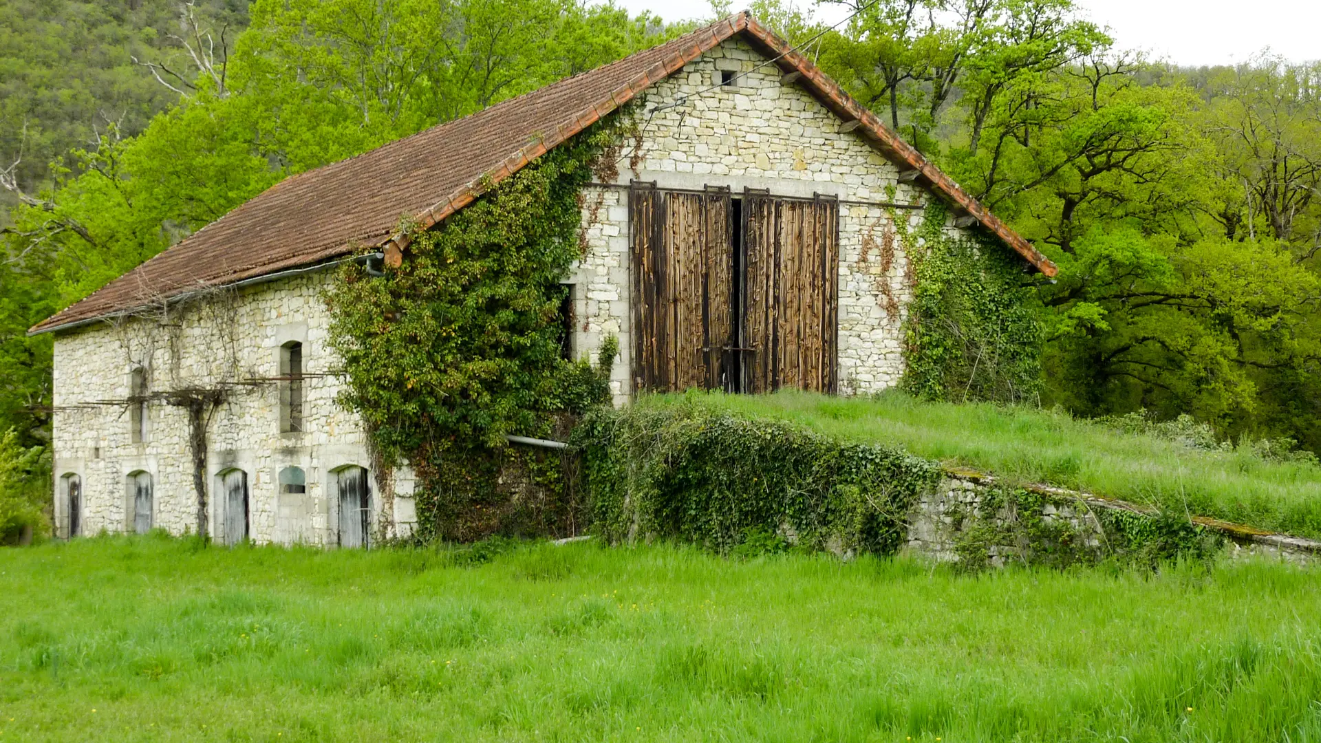 Le Pradel - Grange traditionnelle © Lot Tourisme - C. Sanchez