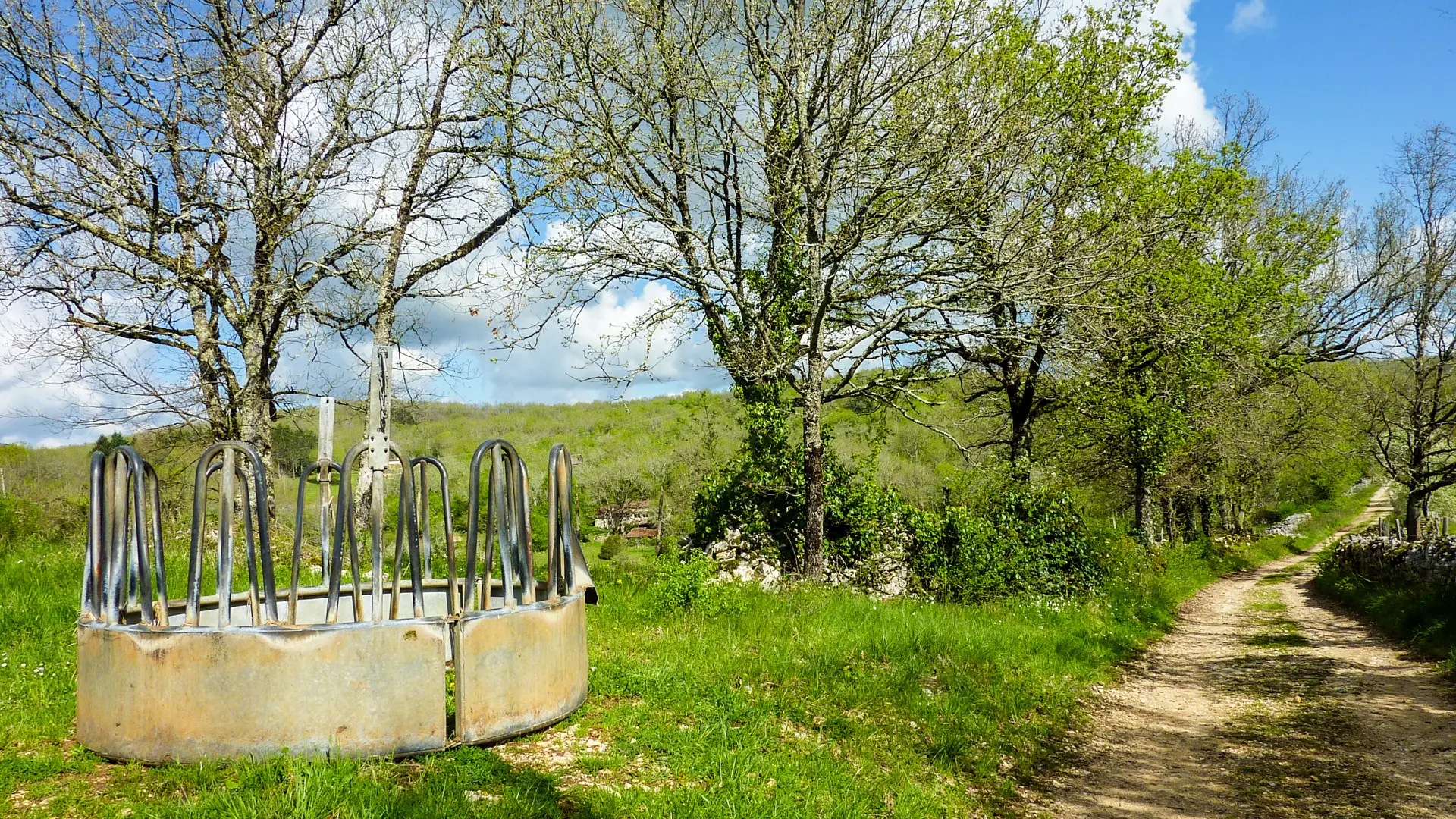 Le Teuron - Mangeoir pour bovins © Lot Tourisme - C. Sanchez