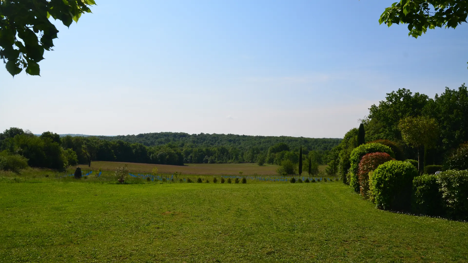 Le jardin et la campagne