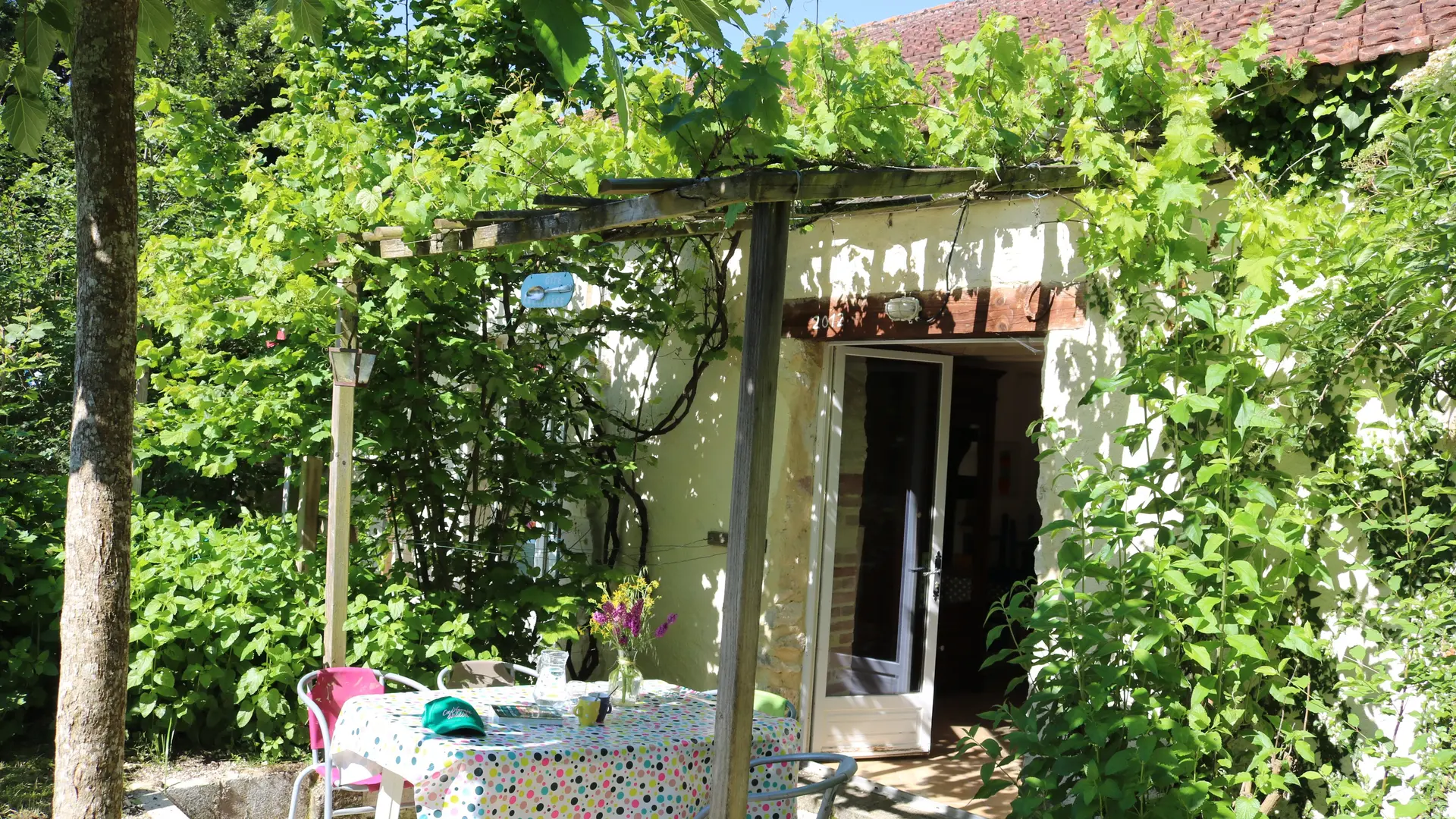 Les Escaliers de La Combe - gîte terrasse