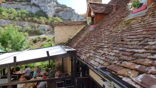 Les jardins de la louve_Rocamadour_vue