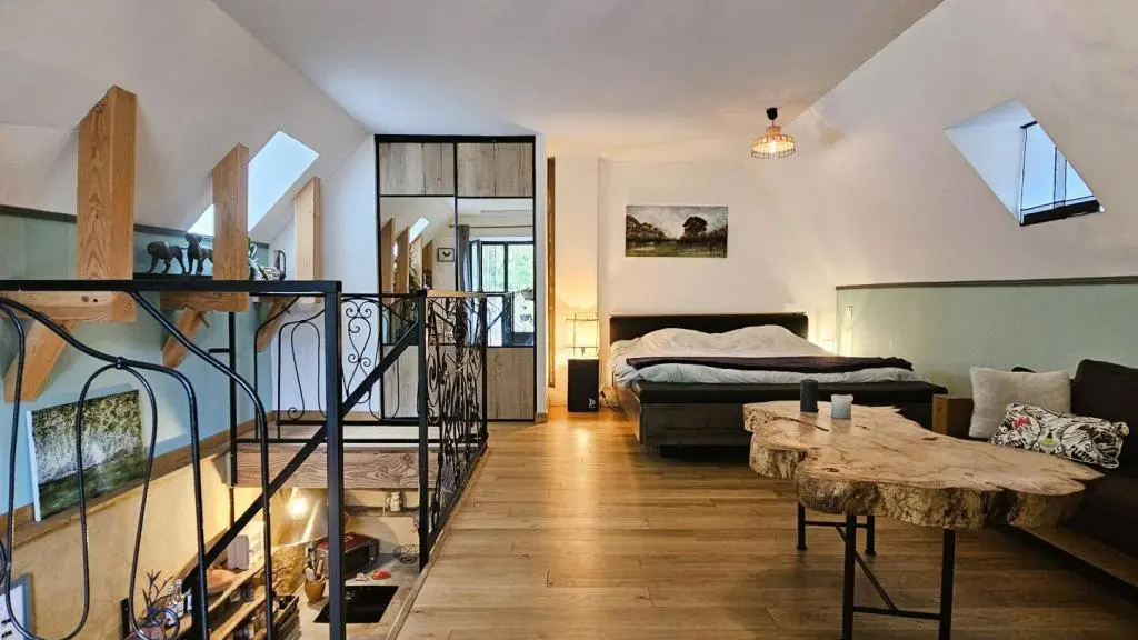 Location Argentat - Chambre en mezzanine