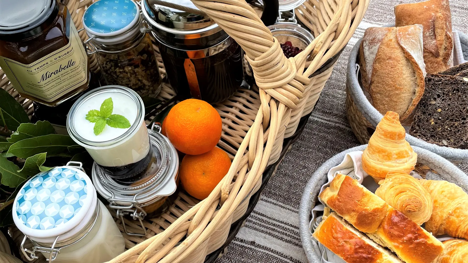 Panier petit-déjeuner à déguster dans votre appartement les mois d'hiver