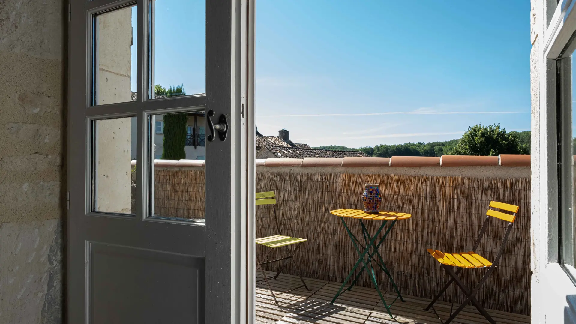 Terrasse chambre Rocamadour