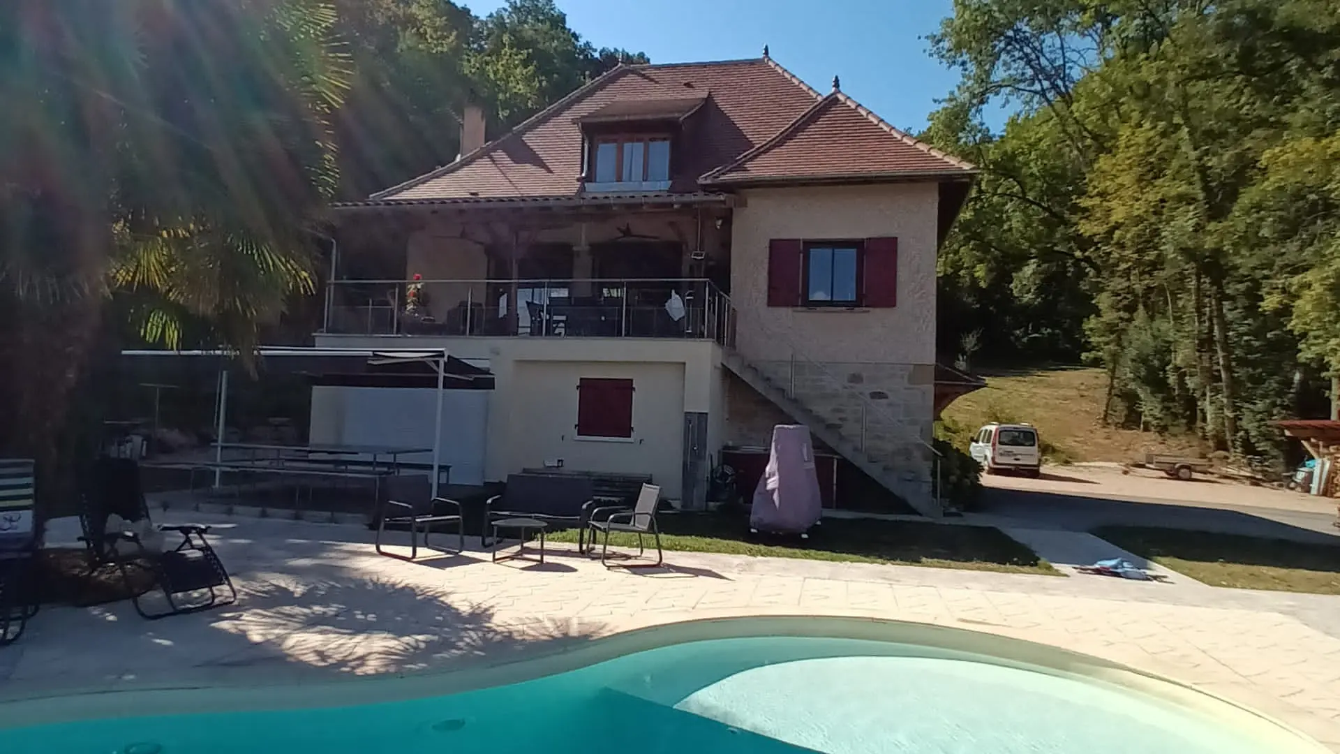 Maison piscine-Champeyrac