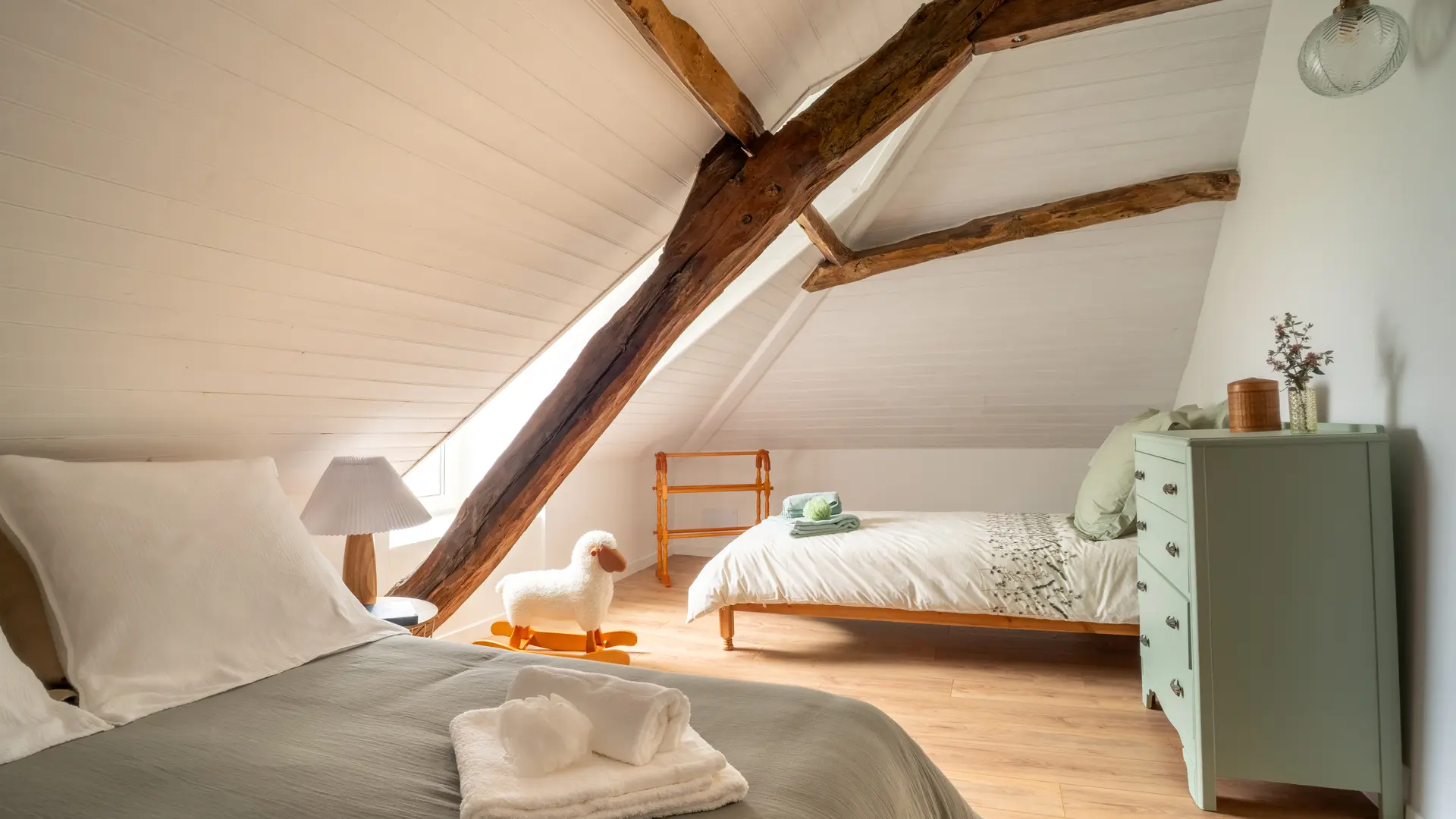 Mas d'Oliu Martel - Chambre Tilleul