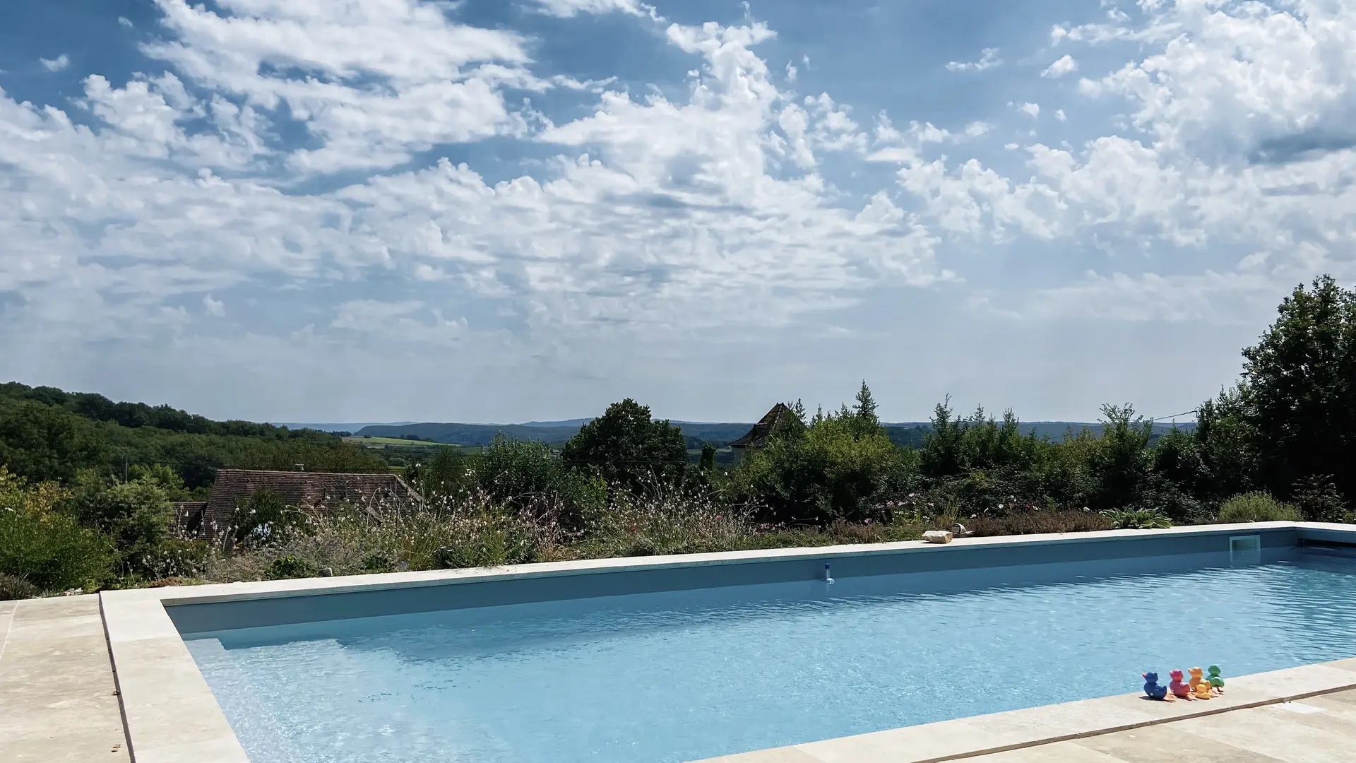 Mas d'Oliu Martel - Piscine