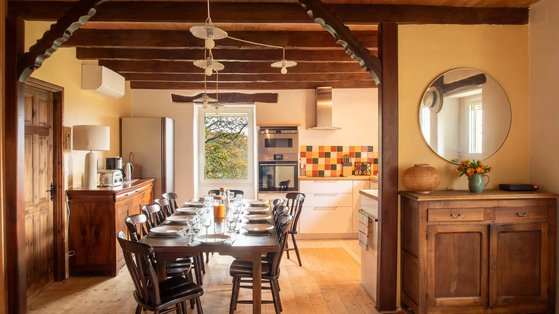 Mas d'Oliu Martel - Salle à manger