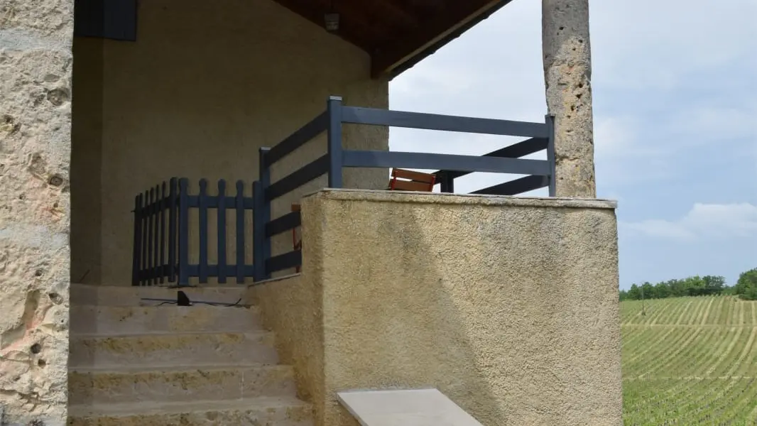 Mas de Vayrols entrée
