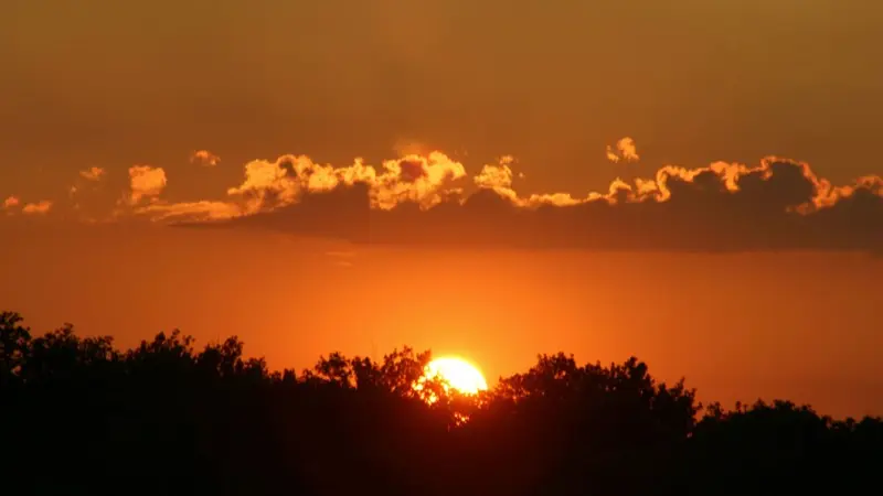 Sunset - Aux Lodges du Mas de Nadal