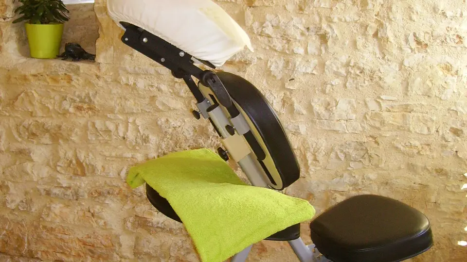 Massage sur chaise