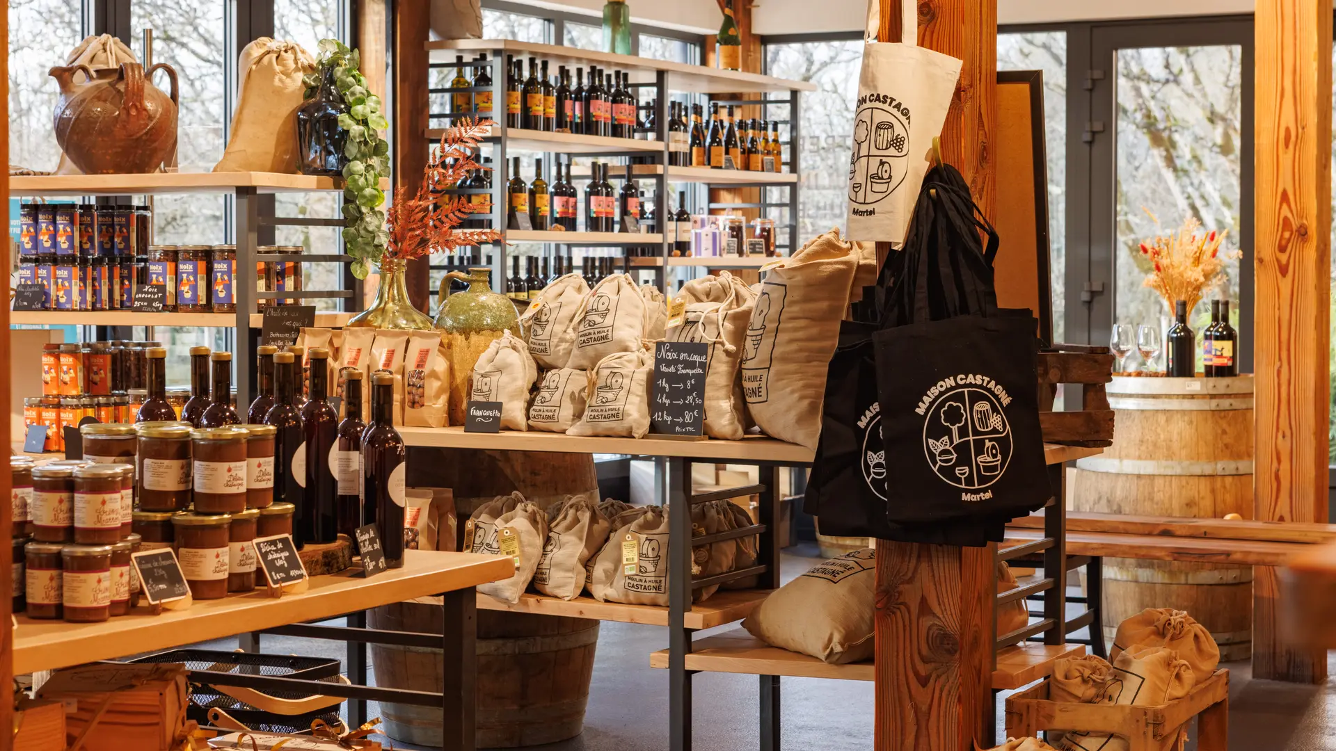 Boutique Moulin à huile Castagné