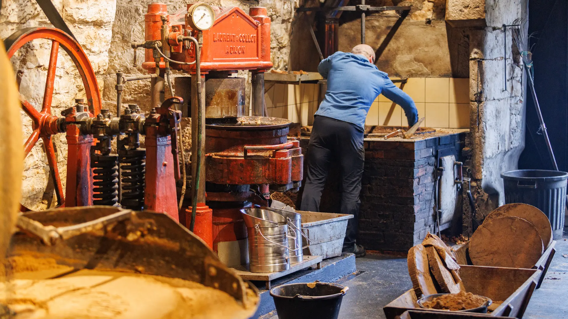 La cuisson de la pâte de noix