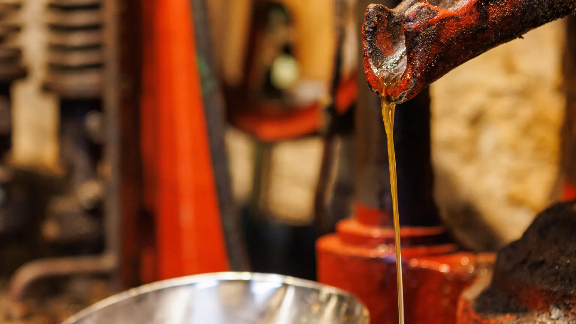 Préssage huile de noix