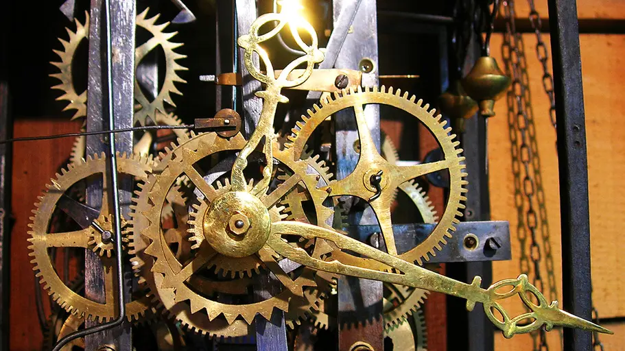 Musée des vieilles horloges - mécanime