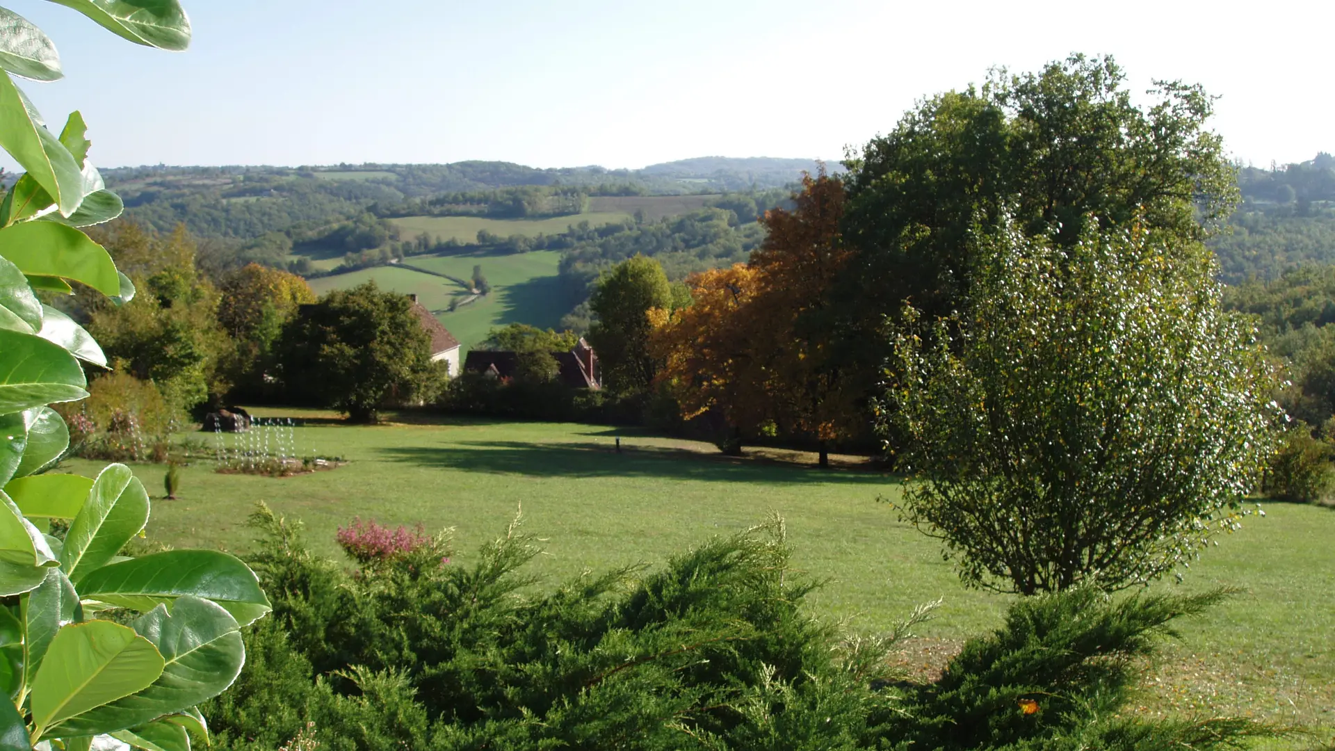 Vue sur le jardin