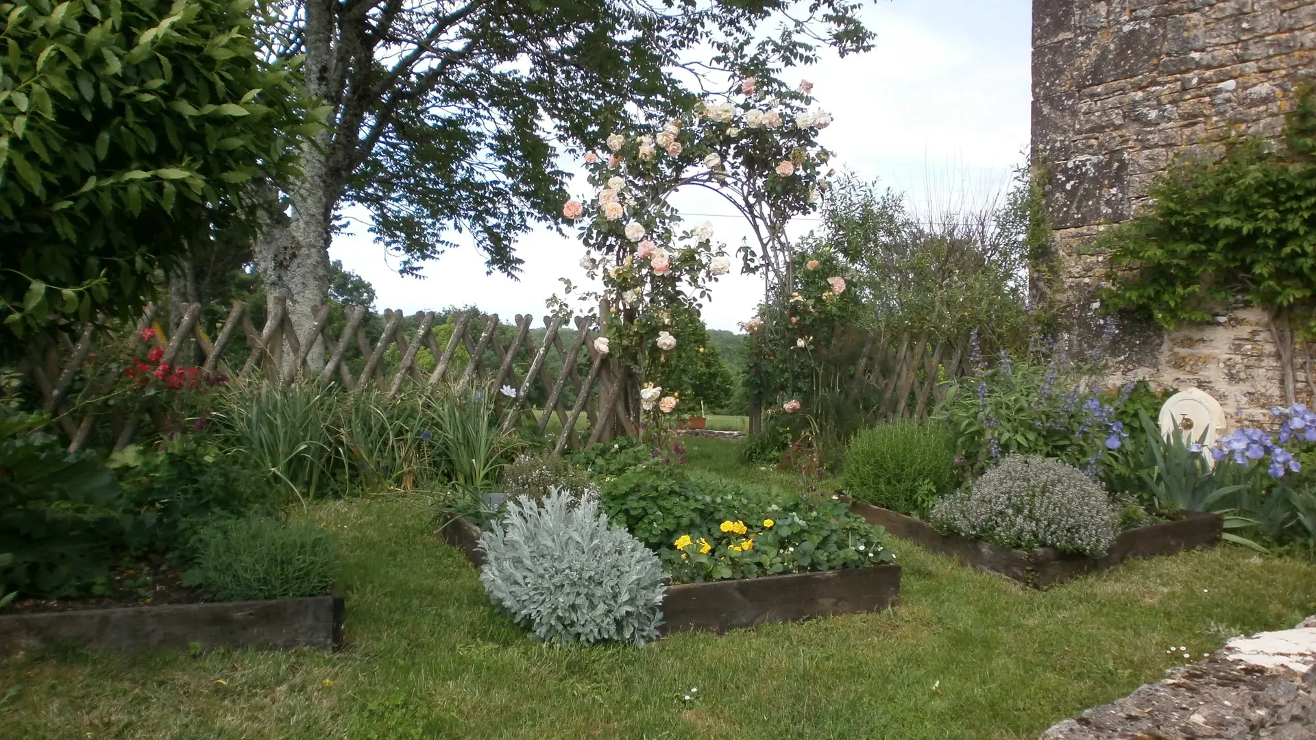 Jardin d'herbes aromatiques