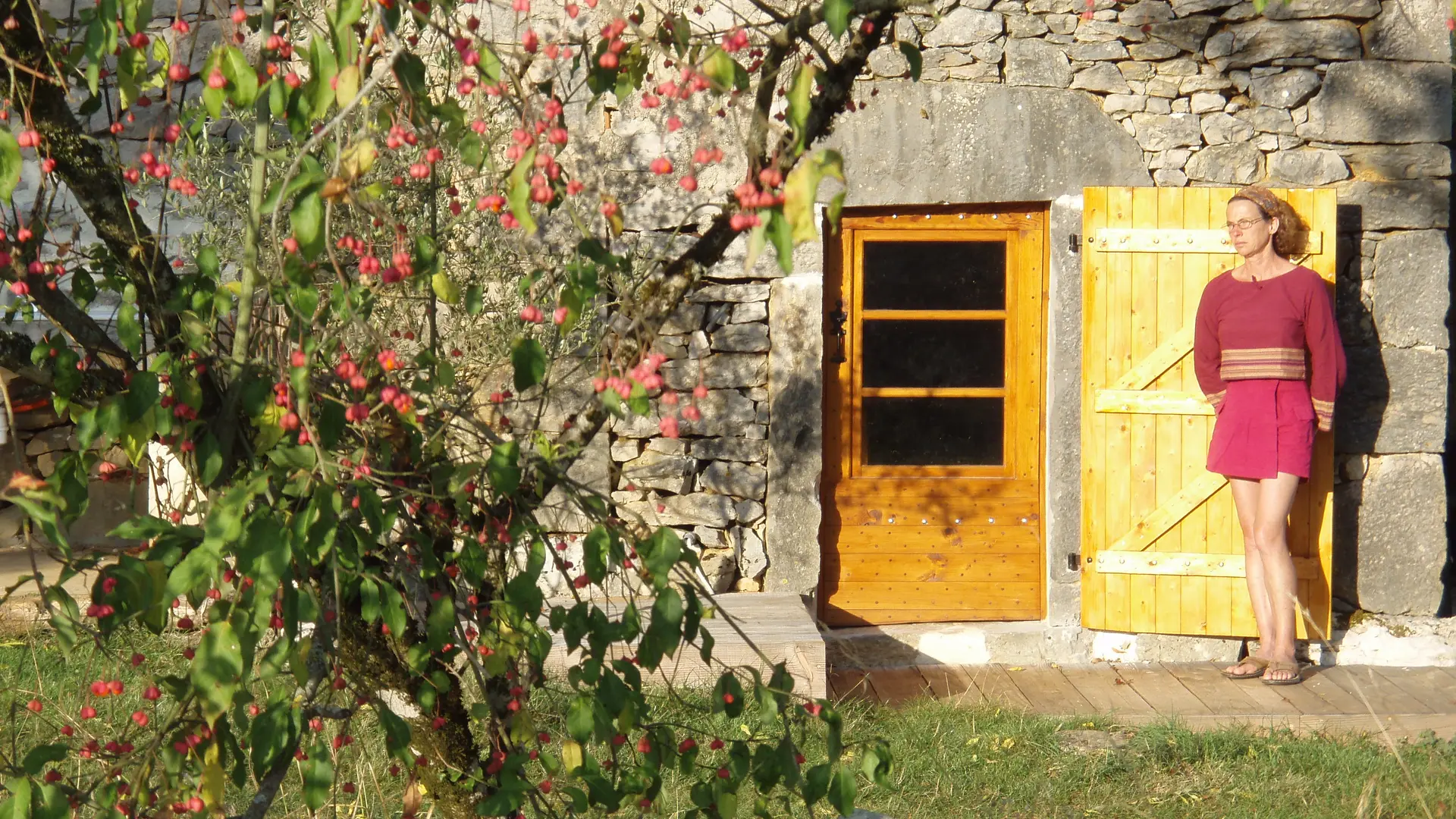 Entrée du gîte