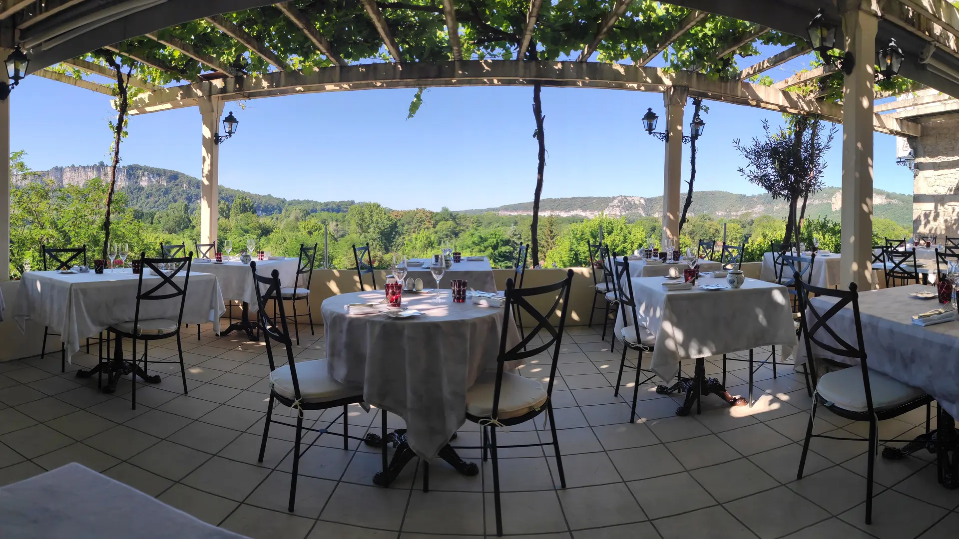 Terrasse du restaurant