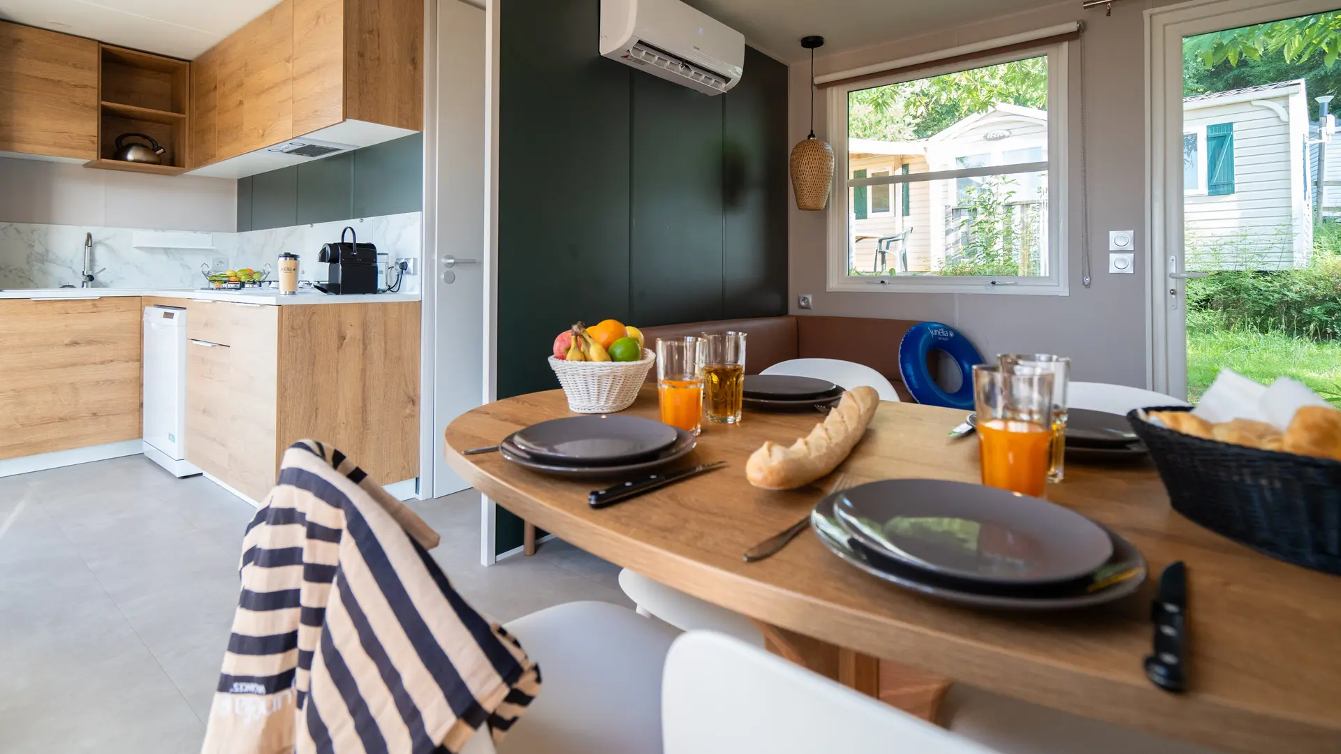 Mobil-home Sunêlia Luxe intérieur tout confort