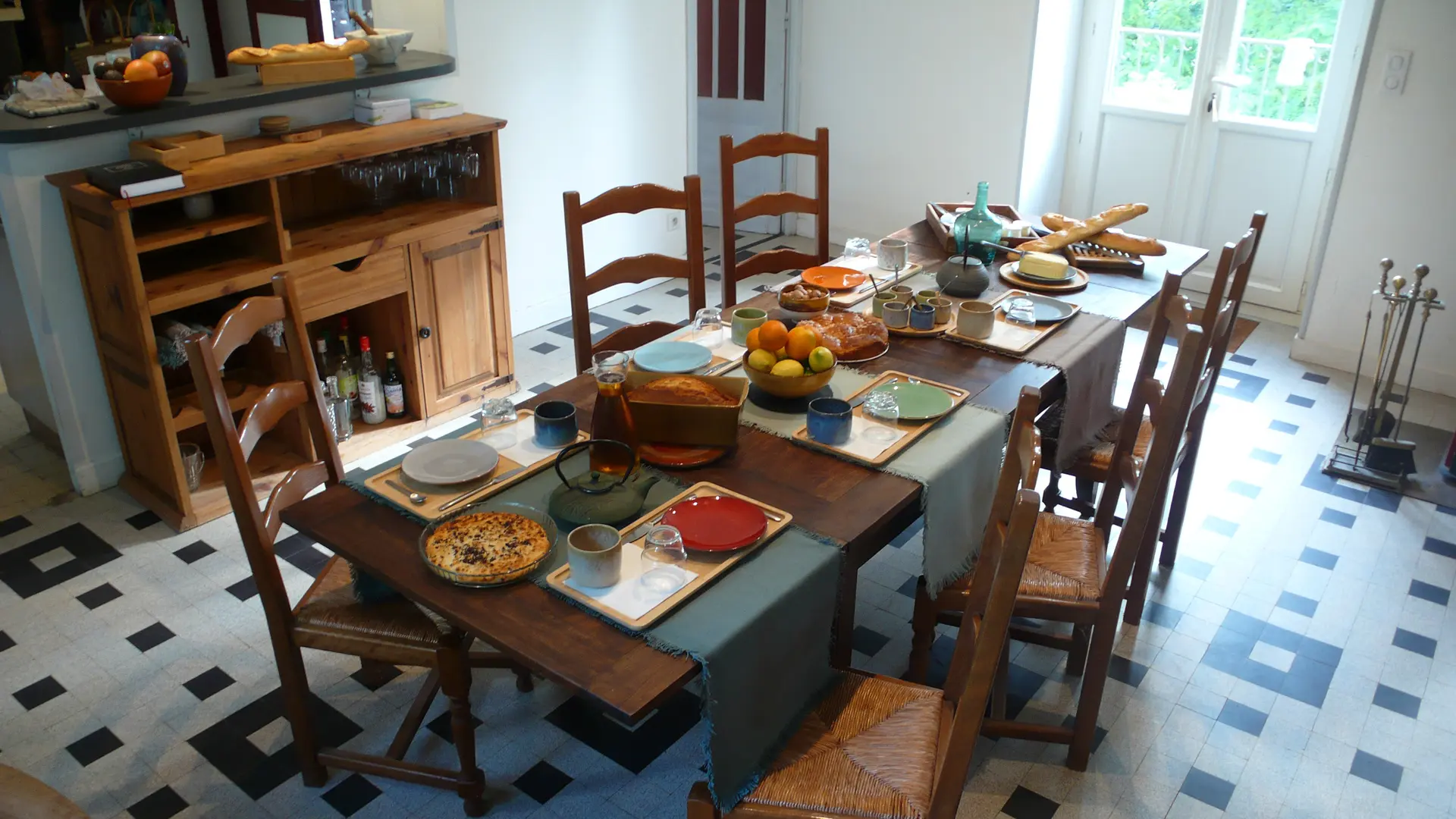 Petit dejeuner Au bois de la grave