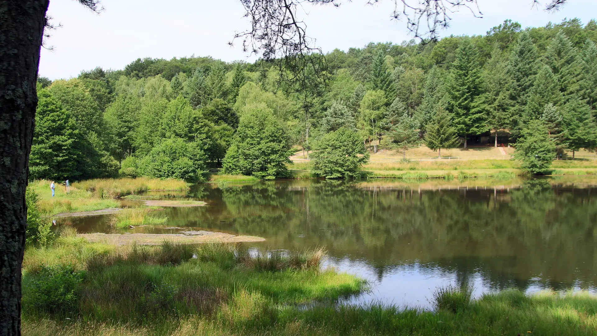 Photo texte thématique - Comiac VD12 - Lac de vergnes.Comiac.le lac©M.Légeron