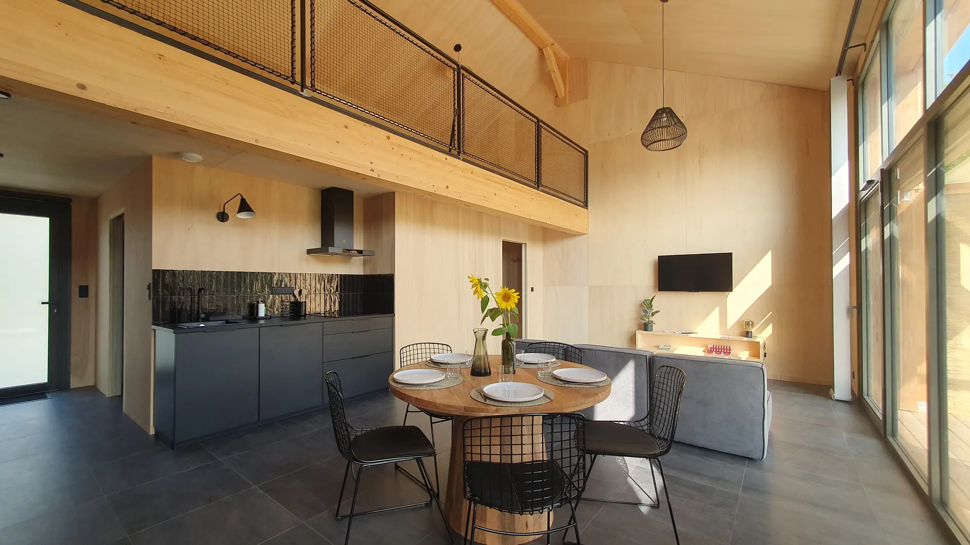 Pièce de vie - Loft 5 pers