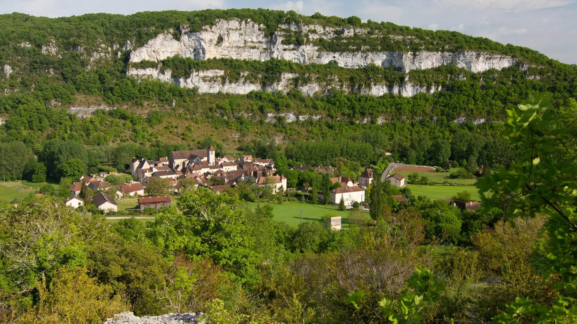 Point de vue sur Marcilhac-sur-Célé
