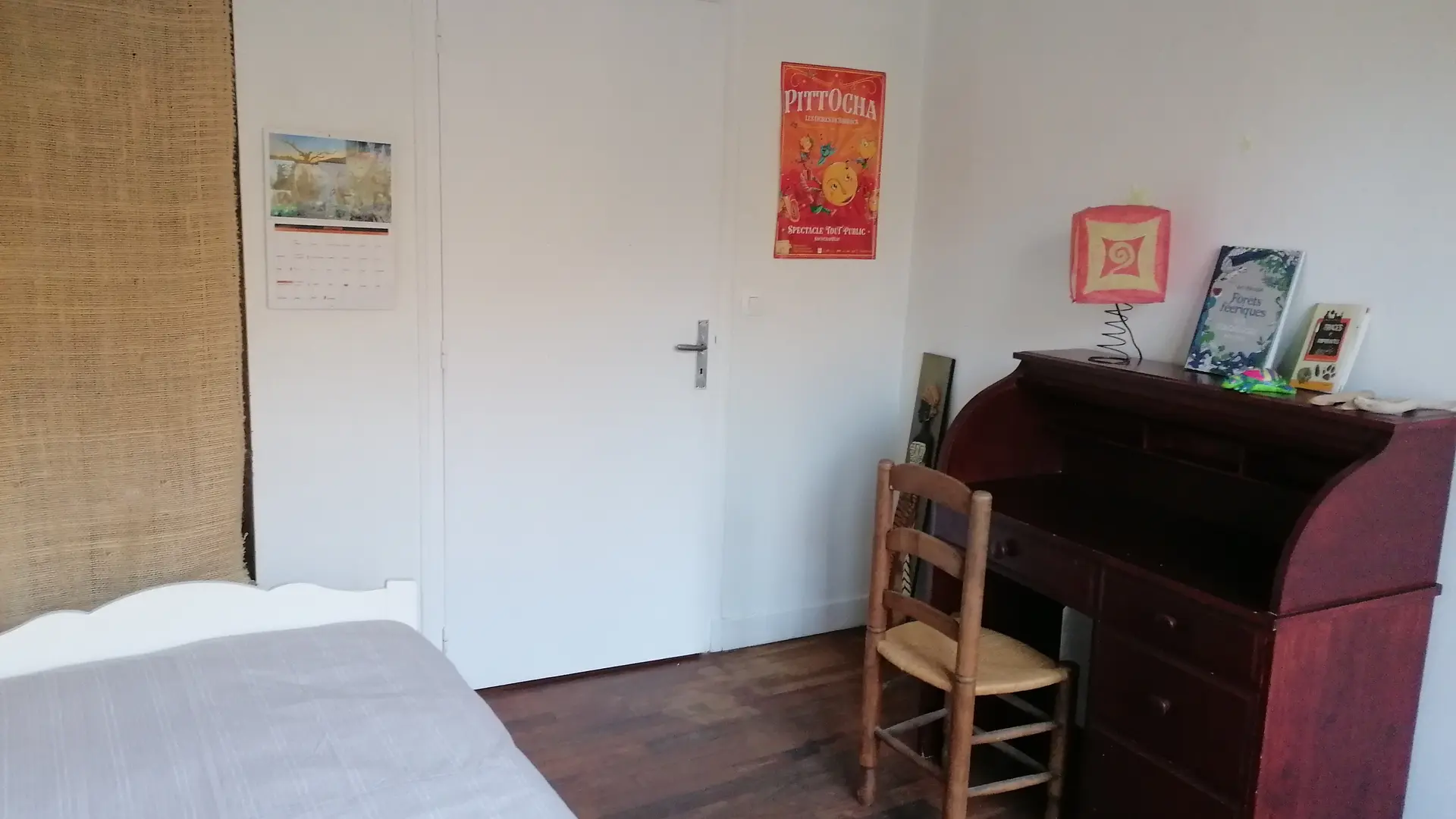 Pte Chambre depuis porte fenêtre