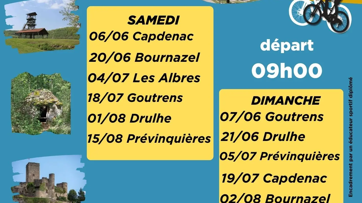 Randonnées accompagnées Weekend été