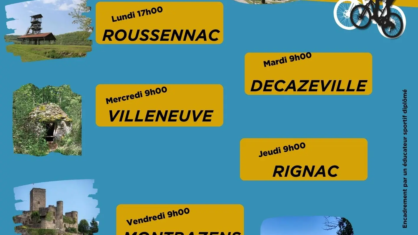 Randonnées accompagnées en semaine 2006
