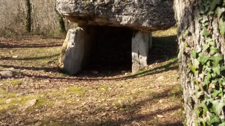 Rando Dolmen du lac d'Aurié - PR Les Dolmens de Limogne en Quercy