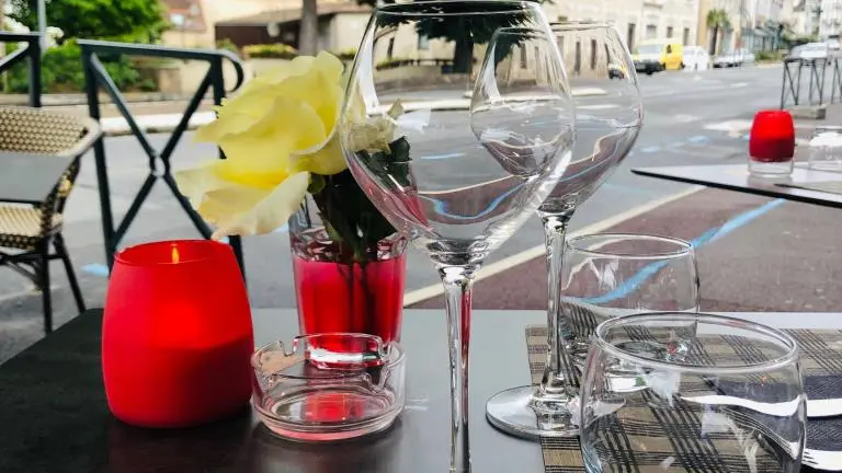 Restaurant Le Quercy-Souillac-table terrasse