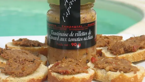 TOSTINOISE DE RILLETTES AUX TOMATES SECHEES 90G