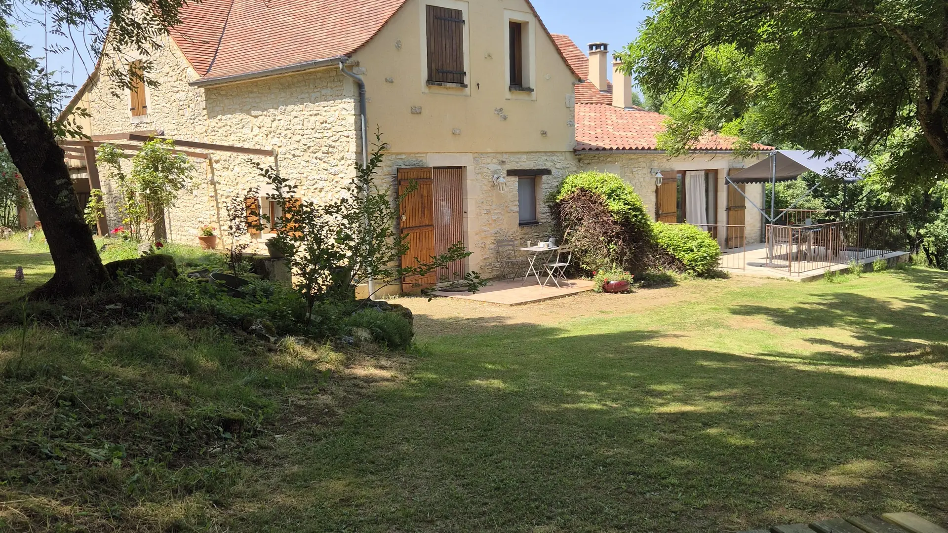 Notre maison de vacances avec nos chambres d'hôtes