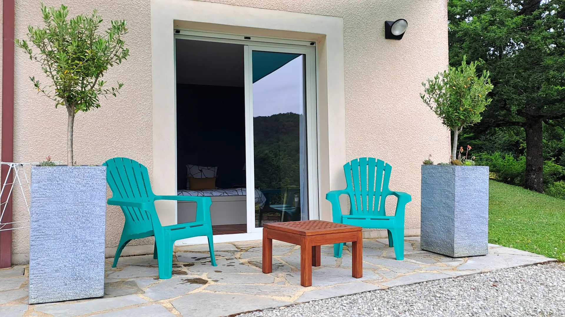 Terras chambre Soleil