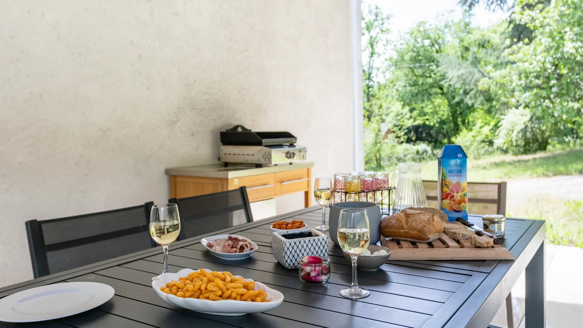 Terrasse plancha