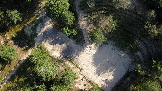 Theatre de Verdure - Ussel - photocerfvolant