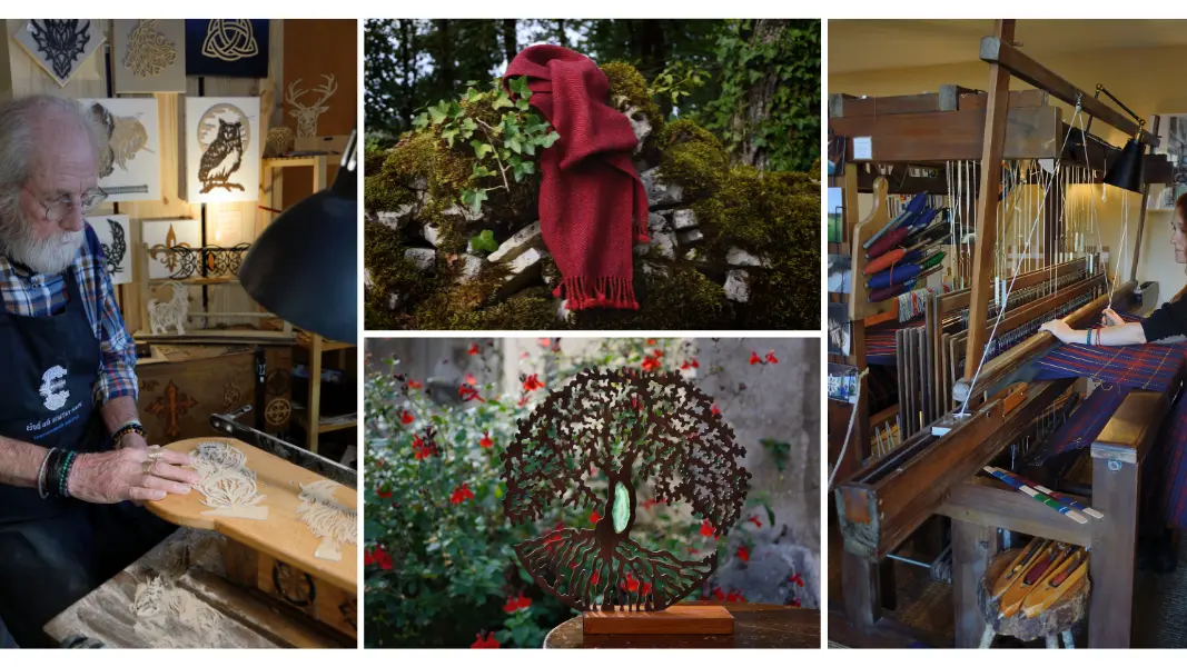 Atelier-boutique Tissage de laine et dentelle de bois