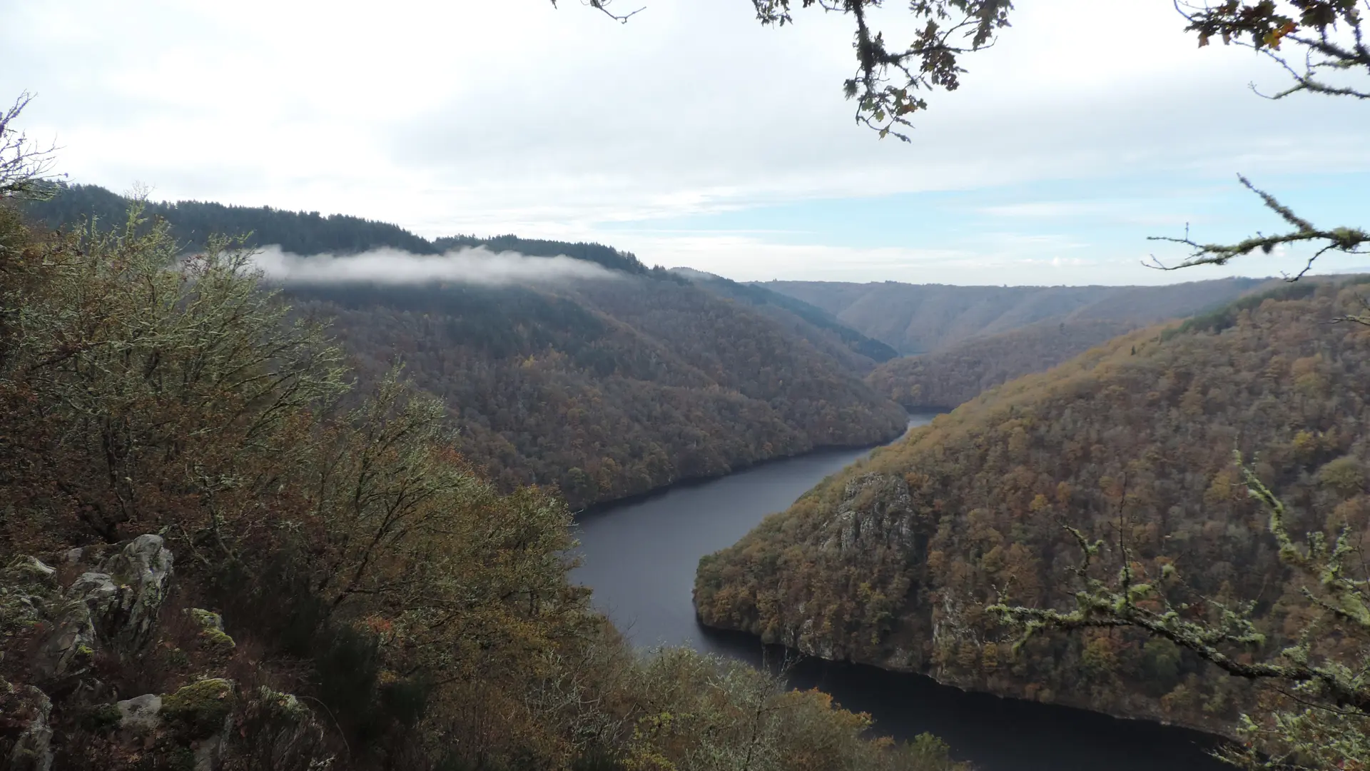 Un méandre de la Dordogne