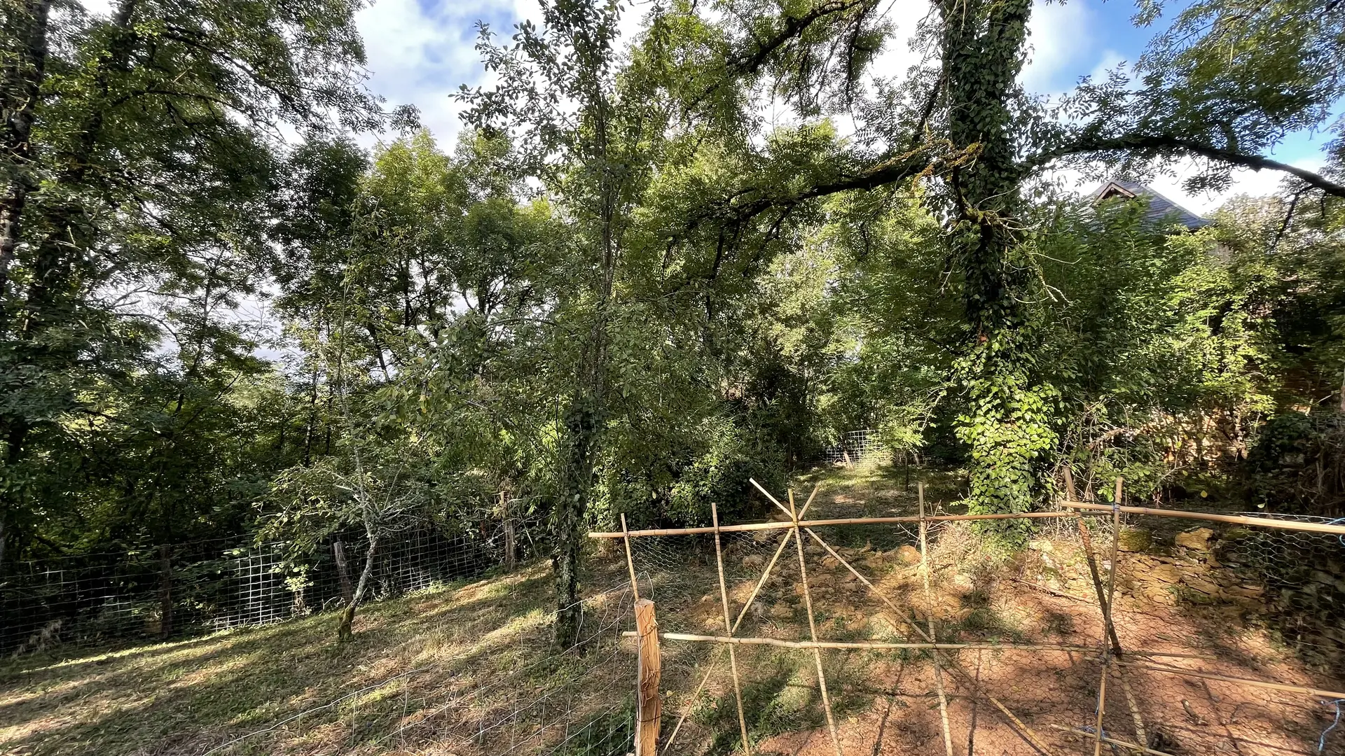 jardin cloturé accessible