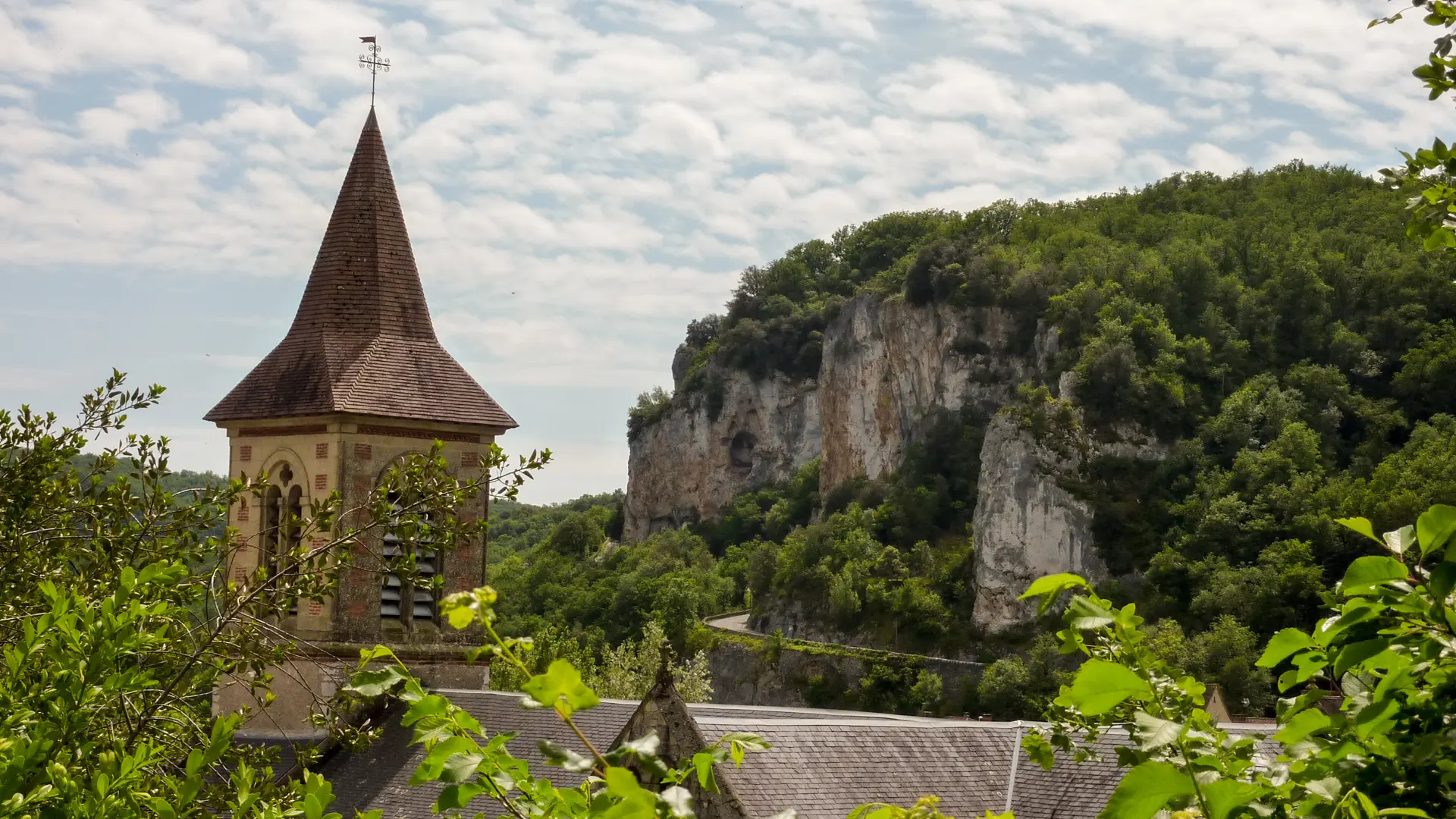 Vers - Clocher de l'église _17 © Lot Tourisme - C. Sanchez
