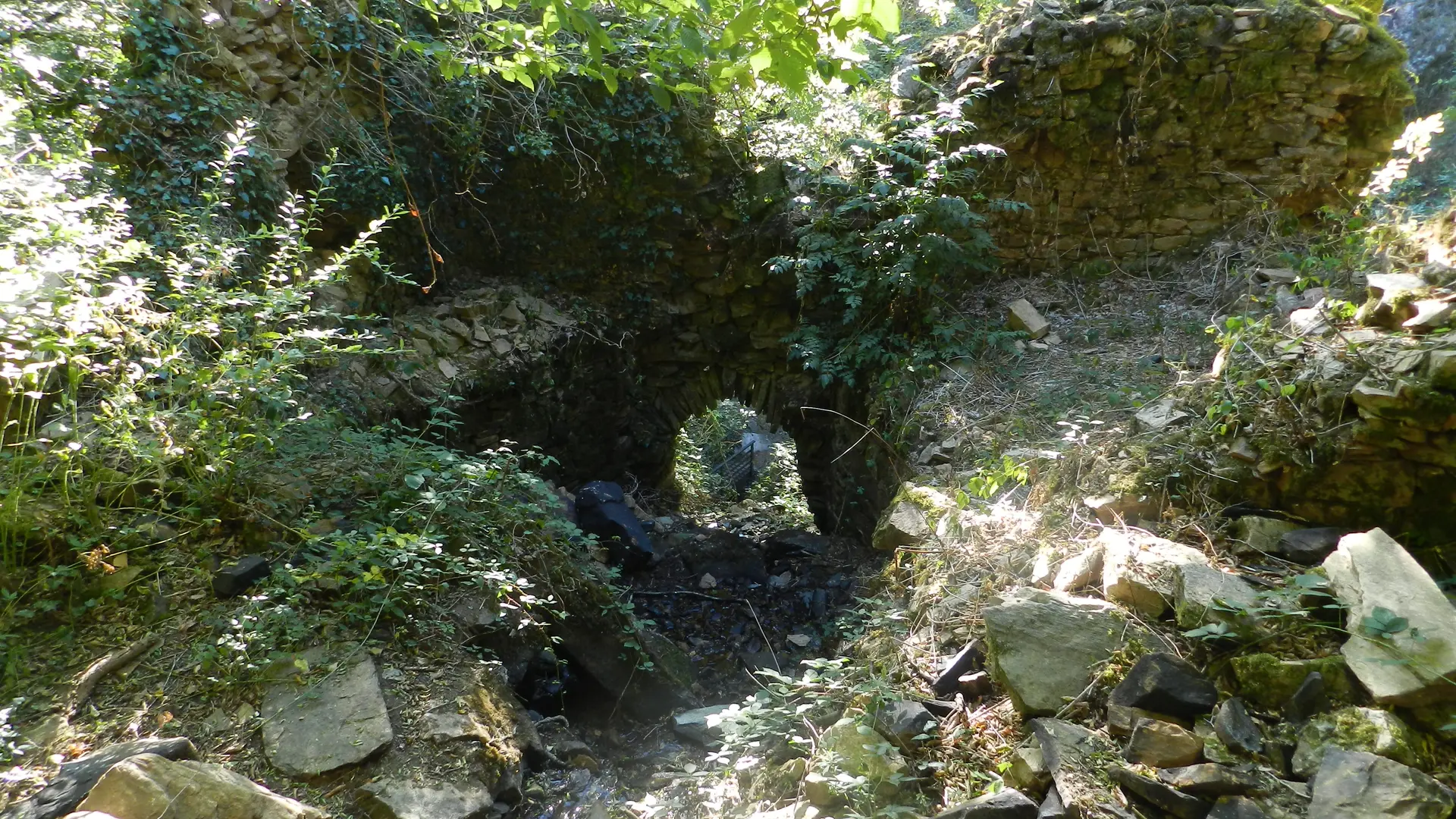 Vestiges d'un ancien moulin