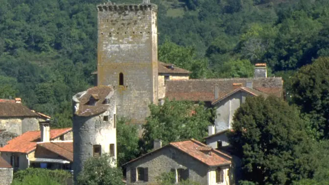 Vestiges du Fort médiéval à cardaillac