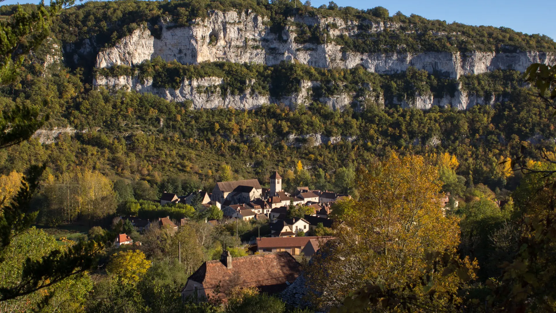 Marcilhac-sur-Célé - Vue sur le Village